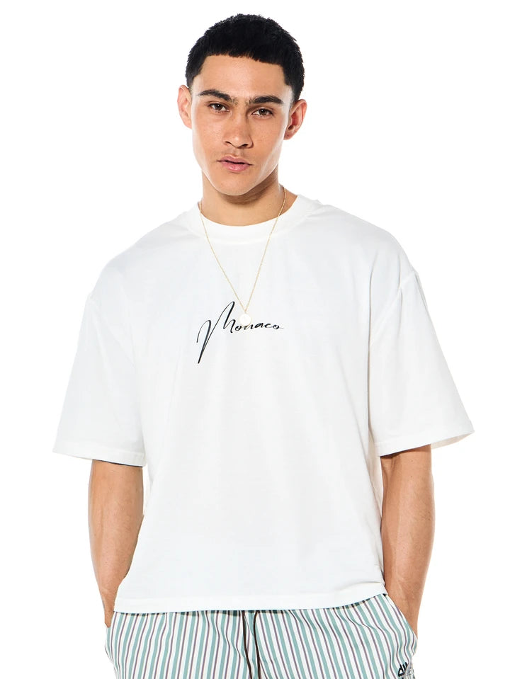 Camiseta blanca Monaco