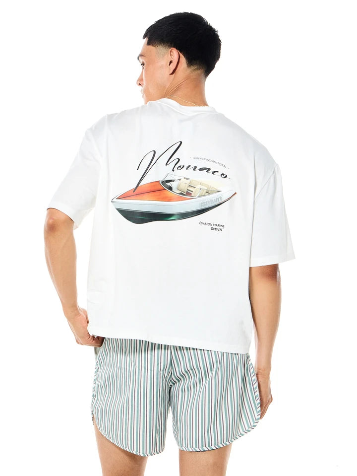 Camiseta blanca Monaco
