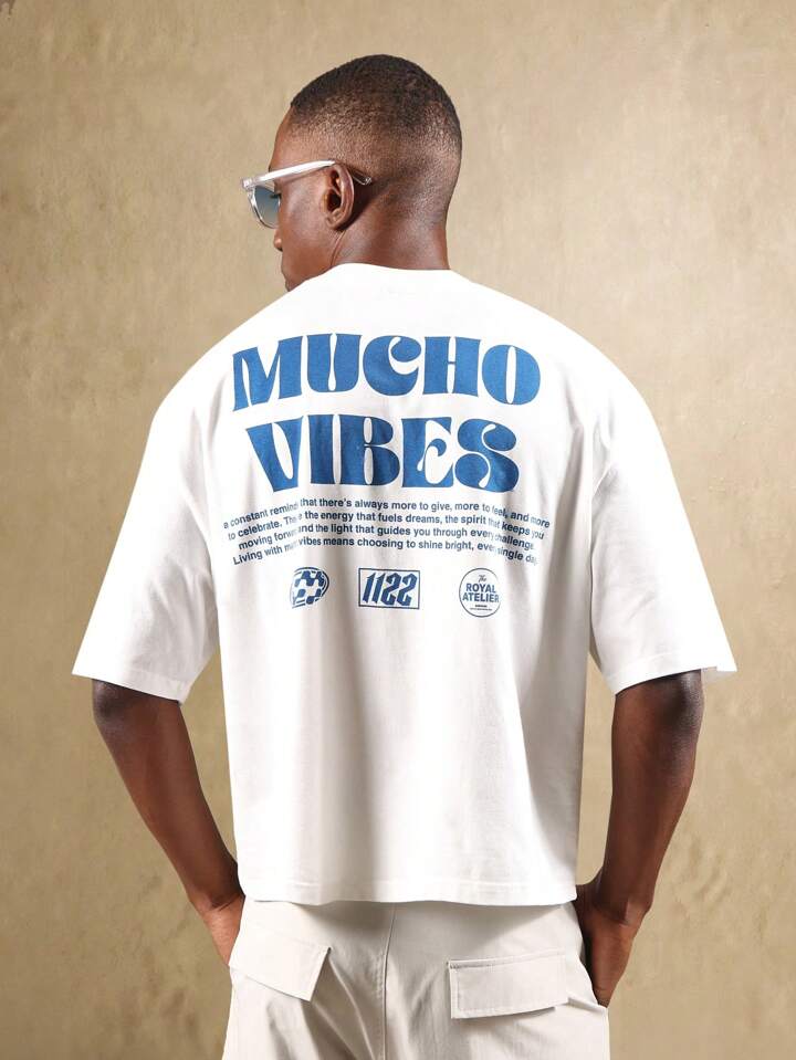 Camiseta blanca Mucho Vibew