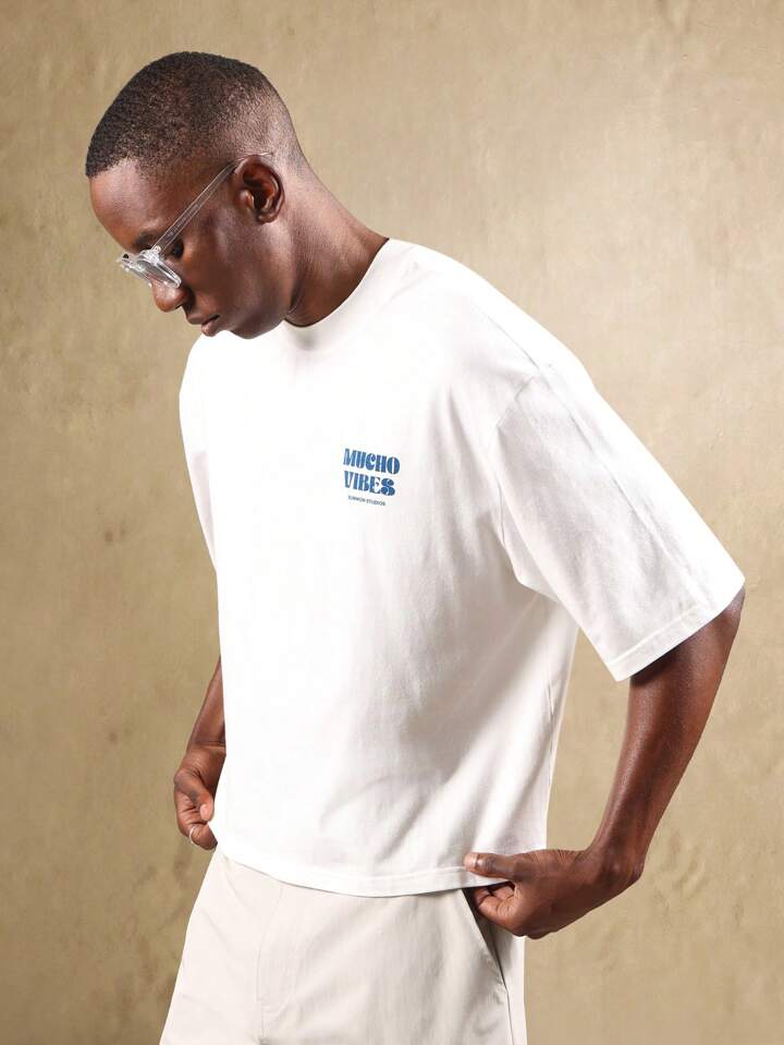 Camiseta blanca Mucho Vibew