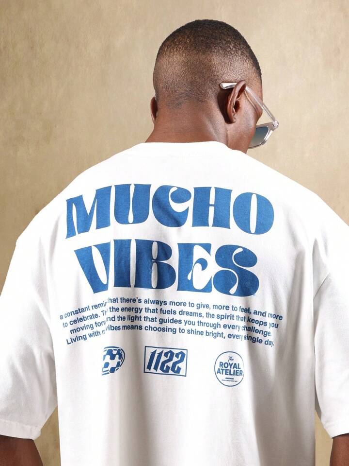 Camiseta blanca Mucho Vibew