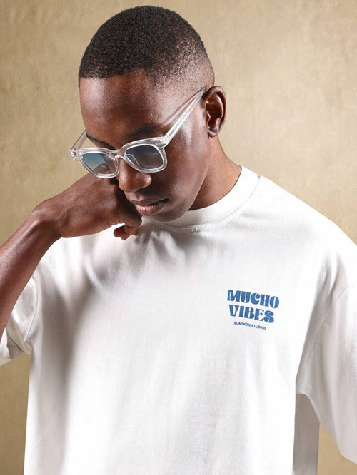 Camiseta blanca Mucho Vibew