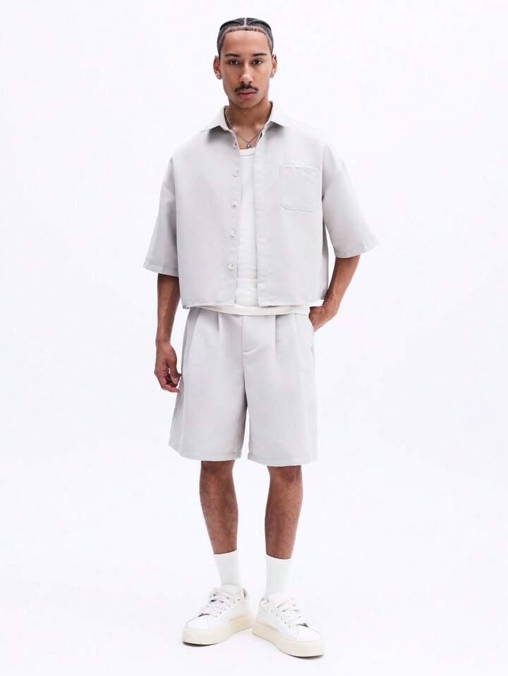Conjunto Nømad gris claro
